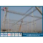 230KV Electrical Power Substation Steel Structures With Hot Dip Galvanization for sale