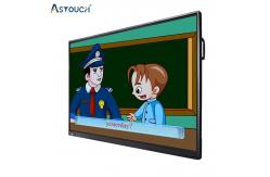 China Large Intelligent Smart Interactive Whiteboard 75 Inch With Android 12 System supplier