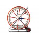 Self Coiled Fiberglass Duct Rodder 295 Mm Bending Radius Spray Coating for sale