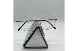 China Portable  glasses Silver Durable Foldable Sunglasses Case Envelope Style 16.1CM supplier