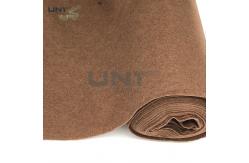 China Garment Collar Soft Polyester Lining Under Collar Felt Interlining Fabric supplier