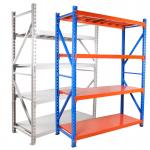 Medium Duty Wide Span Q235 Steel Steel Storage Rack 200kg for sale