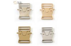 China Metal Buckle Quick Side Release Clasp Adjustable Belt Webbing Pet Collar Backpack supplier