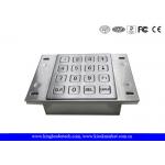 Vending Machine Dust Proof Numeric Key Pad Metal With USB Interface