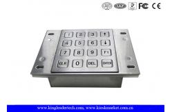 China Vending Machine Dust Proof Numeric Key Pad Metal With USB Interface supplier