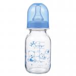 125ml 4oz Standard Neck Borosilicate Glass Baby Feeding Bottles for sale