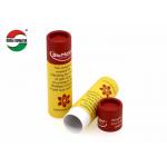 Rolled Edges Labeling White Paper Packaging Cosmetic Tube Boxes PMS Print for sale