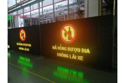 China OT12 VMS Digital Traffic Sign Highway Road Safety Information Board supplier