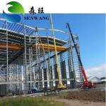 Long Span Structure Steel Engineering Building Galvanized Or Painted Steel Frame Surface