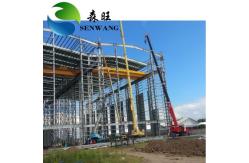 China Long Span Structure Steel Engineering Building Galvanized Or Painted Steel Frame Surface supplier
