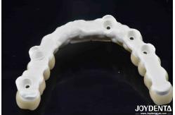 China High Strength Ti-Base Hybrid Zirconia Bridge Fracture Resistance Dental Solution supplier