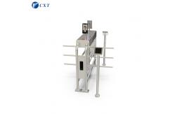 China Supermarket Waist Height Turnstile Automatic 304 Stainless Steel supplier