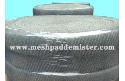 China Package 100 Mm Width Crimped Knitted Wire Mesh supplier