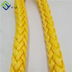 Wire Rope Replacement 12 Strands Braided UHMWPE Rope 20mm High Strength Rope for sale