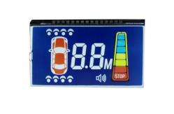 China Industrial Custom TN Digital 7 Segment Display LCD Module For Vehicle System supplier