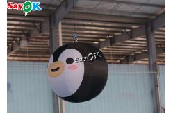 China Customized 1.5m 5ft Inflatable Lighting Decoration Penguin Balloon supplier