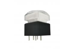 China Square Push Button RGB Illuminated LED Switch 15x15 supplier