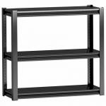 China Organization Multipurpose 3 Tiers Metal Storage Shelf Light Duty manufacturer