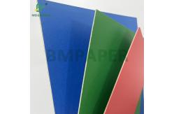 China High Stiffness Coated Red Green with Grey Back 2mm Thick Hard Board supplier