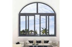 China Heat Insulation Inward Opening Window , Horizontal Opening Aluminium Fold Window supplier