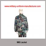 Military Waterproof Woodland Camouflage M65 Combat Jacket For Army for sale