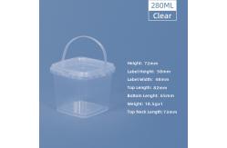 China Custom Printed Candy Popcorn Cookie Plastic Bucket with Lid supplier