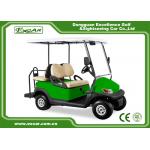 Mini Electric Golf Car 48V Light Green 4 Passenger Electric Car/Trojan Battery for sale
