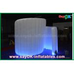 Photo Booth Enclosure Inflatable Portable Mobile Photo Booth Spiral Wall Durable SGS Certification for sale