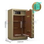 Digital Electronic Lock Luxury Safe Box For Office Security YB/N7-100 for sale