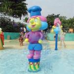 Cartoon Cook Style Water Park Splash Pad For Children Spray Pool for sale