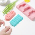 OEM ODM Supported Pink Blue 3D Silicone Soap Molds