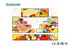 China 28 Inch Ultra Wide LCD Display HD Player 1920*360 With Release System supplier