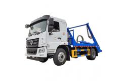 China Cheapest  Price 4x2  10CBM 15 CBM Dongfeng Garbage Truck  Swing Arm Garbage Truck supplier