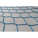 316L Diamond Hole Ferrule Mesh Stainless Steel Wire Rope Zoo Mesh for sale
