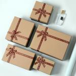 Cardboard Present Boxes Sturdy Luxury Gift Boxes With Lids For Graduation Celebration for sale