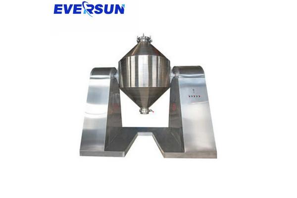 Vertical Tablet Double Cone Blender 33RPM Solid Dry Powder Mixer Machine