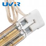 785W Ir Quartz Infrared Lamp Heater , Gold Reflector Infrared Halogen Lamp for sale