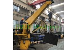 China Fixed Boom 4T Pedestal 2.6M Jib Ship Deck Cranes supplier