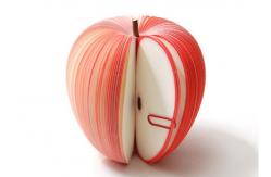 China Cute Personalized Memo Pads , 3D Fruit Shape Custom Personalized Notepads supplier