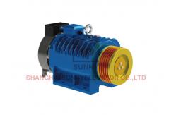 China Elevator Lift Component Gearless Traction Machine With 160mm / 180mm Sheave Diam supplier