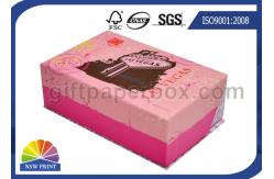 China Custom Clamshell Cardboard Hinged Lid Gift Box Printed Rigid Packaging Box supplier