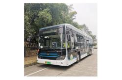 China 12 Meters Fuel Cell Electric City Bus Driving Range 280-650km supplier