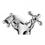 Chrome Cross  Two Handle Bathroom Faucet for sale