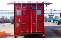 China High Strength Certified Shipping Containers 10ft Easy Operation Height 2591MM supplier