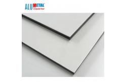 China 0.5mm Plastic 6000mm PE Aluminum Composite Panel Partition Panel Sheet Antistatic supplier