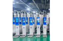 China Professional 8 Electrodes Body Composition Fat Analyzer Height Weight Scale with Printer supplier