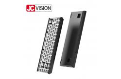 China JCVISION 84 Keys Mechanical Keyboard Kits Anti Ghosting CNC Metal Aluminum Frame supplier
