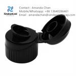 Wholesale Plastic Shampoo Cover Cosmetic Packaging Lid Detergent Flip Top Cap for sale