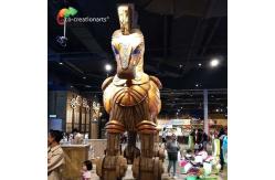 China Theme Park Custom Made Animatronics Trojans Model supplier