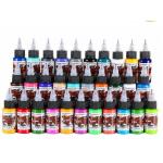China Rainbrow Colors Simple Set Half oz Vegan Tattoo Ink fit for beginners Easy to operate manufacturer